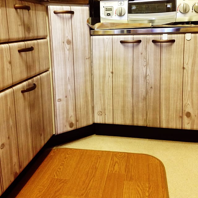 raindropの-消臭抗菌キッチンマット(すべり止め付き)(180×45cm 120×60cm)(cecile セシール) CQ-401の家具・インテリア写真
