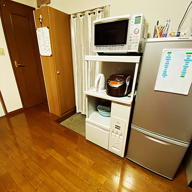 myiのニトリ-レンジ台(SK-206W) の家具・インテリア写真