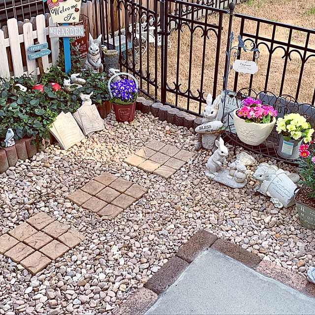 写真付きレビュー ブックステップストーン 庭 敷石 アンティーク 踏み石 ガーデニング オーナメント 絵本 踏み石 置物 ガーデン ポエム かわいいの通販商品 口コミ情報 Roomclipショッピング