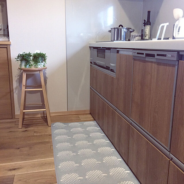 kunkunの-リンゴ柄のキッチンマットの家具・インテリア写真