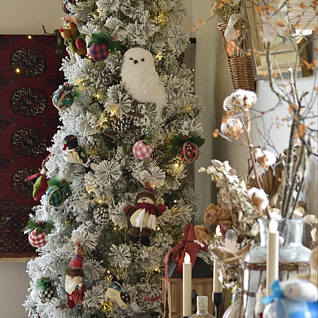 momoのecological-クリスマスオーナメント クリスマスオーナメント12個セット　クリスマス ツリー飾り　北欧風　冬季人気定番　可愛い　おしゃれ　ハンドメイドの家具・インテリア写真