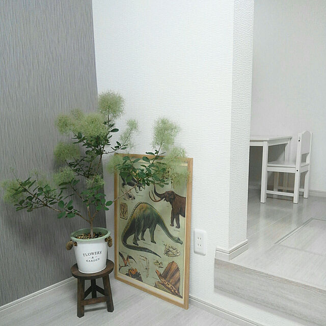 yuu0489のニトリ-ポスターフレーム(B2 マットツキ LBR) の家具・インテリア写真