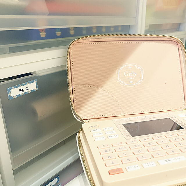 Yukiのキングジム-キングジム ラベルライター ガーリーテプラ SR-GL2ヒン コーラルピンクの家具・インテリア写真