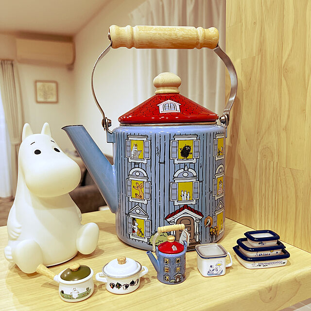 mgの富士ホーロー-ムーミン ケトル kettle ムーミンハウス 2.0L IH 対応 MOH-2.0K 富士ホーローの家具・インテリア写真