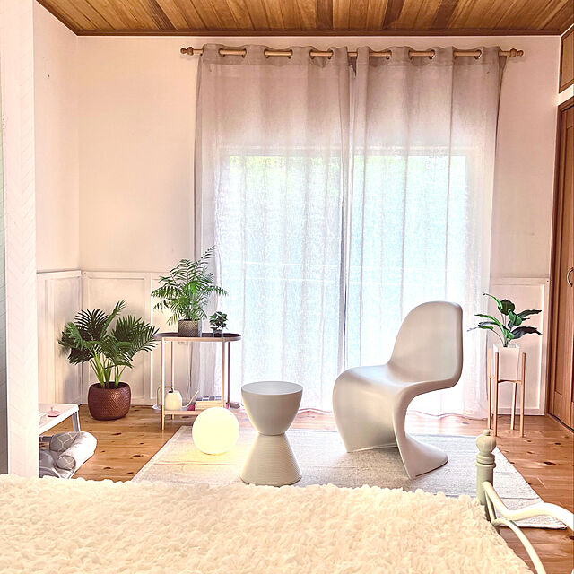 mamyuのイケア-【IKEA -イケア-】OLIVBLAD -オリヴブラード- プラントスタンド 室内/屋外用 ブラック 56 cm (304.866.51)の家具・インテリア写真