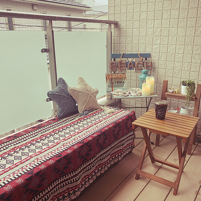 mamiのイケア-ＩＫＥＡ/イケア　ROTERA　ティーライト用ランタン21cm　ターコイズの家具・インテリア写真