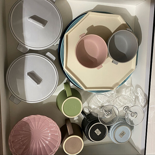 shellの-【送料無料】SAKUZAN 作山窯 たたら八角皿 L 24.5cm（19046）陶器 食器 皿 おしゃれの家具・インテリア写真