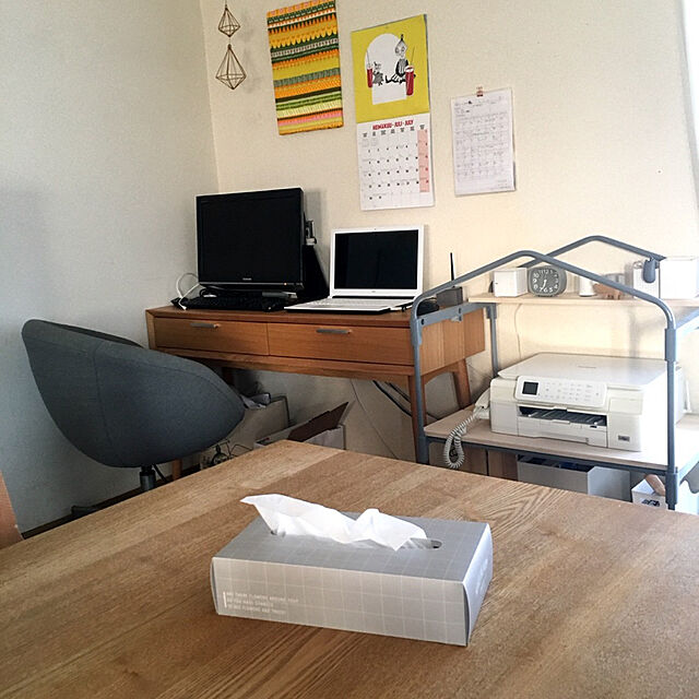 maamiのニトリ-コンソールテーブル(Nフィルン LBR) の家具・インテリア写真