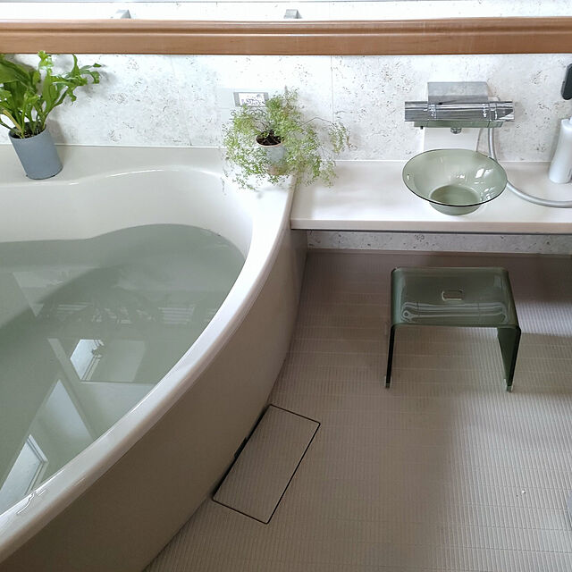 hana-のオカ株式会社-Ｄナチュレ バスチェア・バスボウル（風呂イス、洗面器）の家具・インテリア写真