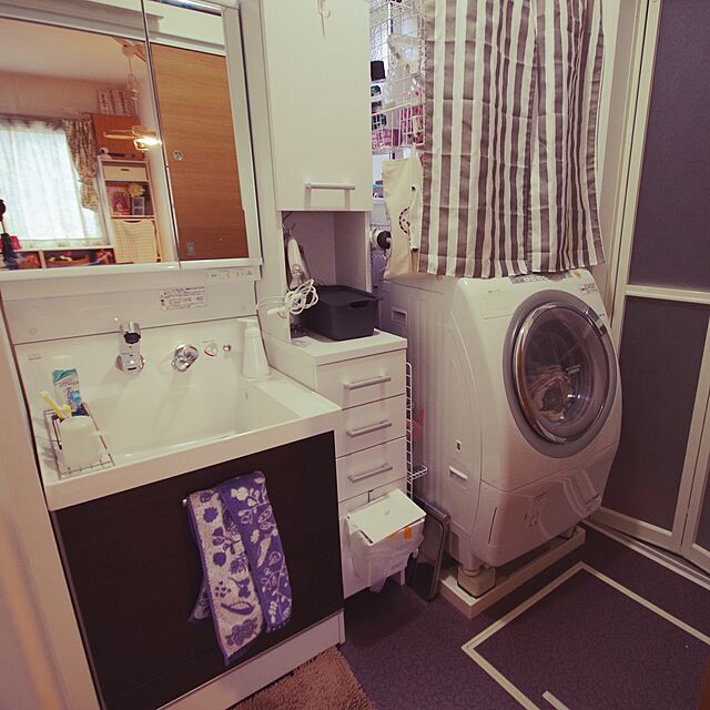 yunkaskiの日晴金属-【あす楽対応_関東】日晴金属 洗濯機と防水パンの間にすき間を作る!洗濯機かさ上げ台 LC-KD65の家具・インテリア写真