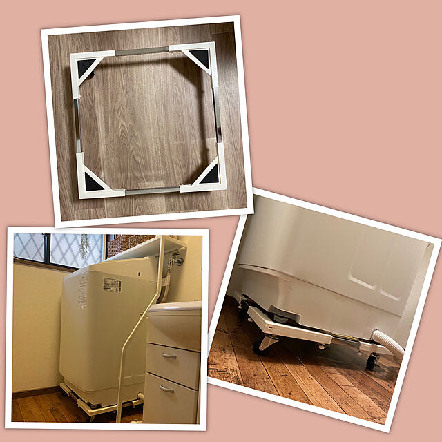 hashimaの4ZN-LBCH91-洗濯機置台　4ZN-LBCH91の家具・インテリア写真