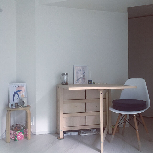 juliskaのイケア-[IKEA/イケア/通販]NORDEN ノールデン ゲートレッグテーブル, バーチ[FF](c)(80423883)の家具・インテリア写真