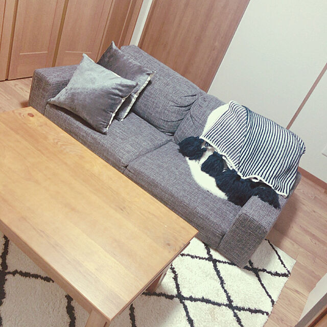 sssのニトリ-伸長式センターテーブル(カーシー100 KD) の家具・インテリア写真