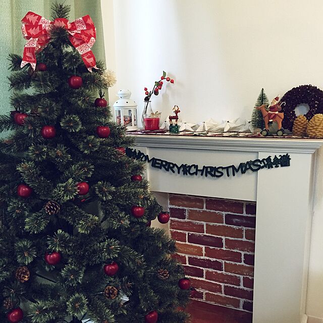 ximeの-【クリスマス用品・入荷しました！】6cmアップル12個セット［ Christmas：クリスマスオーナメント ］の家具・インテリア写真