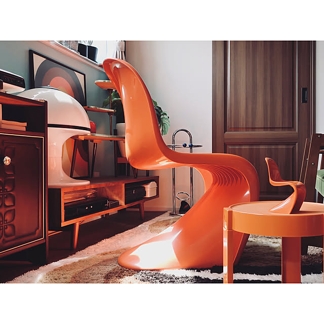 NK67の-ヴィトラ Vitra ミニチュア コレクション Miniatures Collection パントンチェア Panton Chairs 5脚セット デザイン：Verner Panton ヴェルナー・パントン コレクター 名作 椅子 チェア デザイナー オブジェ 【RCP】【smtb-KD】【RCP】【smtb-KD】の家具・インテリア写真