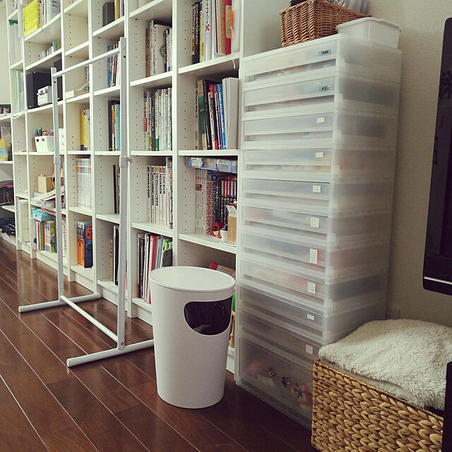 mtmkのイケア-棚 木製  IKEA イケア　壁面収納家具 書棚 収納　本棚　BILLY 書棚 ホワイトの家具・インテリア写真