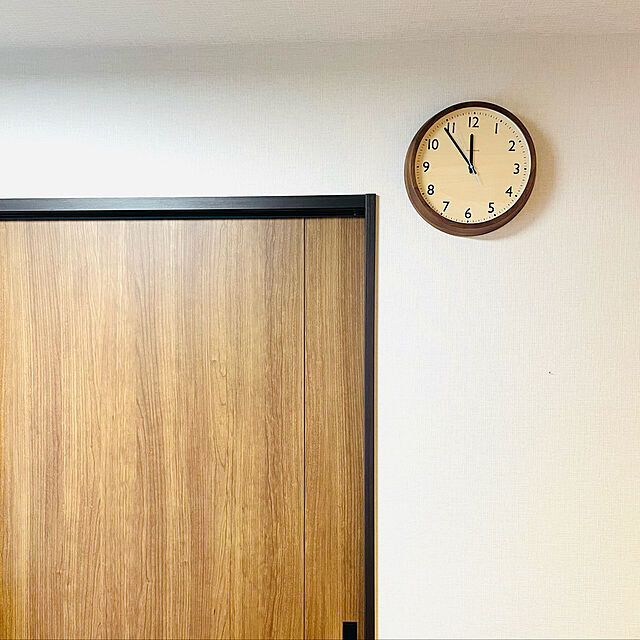 ponのINTERZERO-【INTERZERO/インターゼロ】CHAMBRE DROP CLOCK WALNUT シャンブル ドロップ クロック ウォルナットの家具・インテリア写真