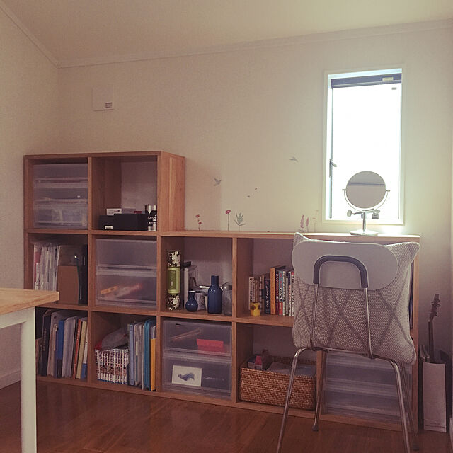 pizzaiolaの無印良品-デスク天板・オーク材・幅１２０ｃｍ（システムタイプ）の家具・インテリア写真