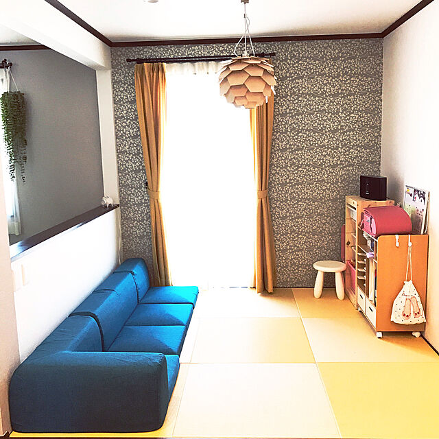 yuki_s_の-【お片づけの癖づけに】自分で収納ラック ワイドの家具・インテリア写真