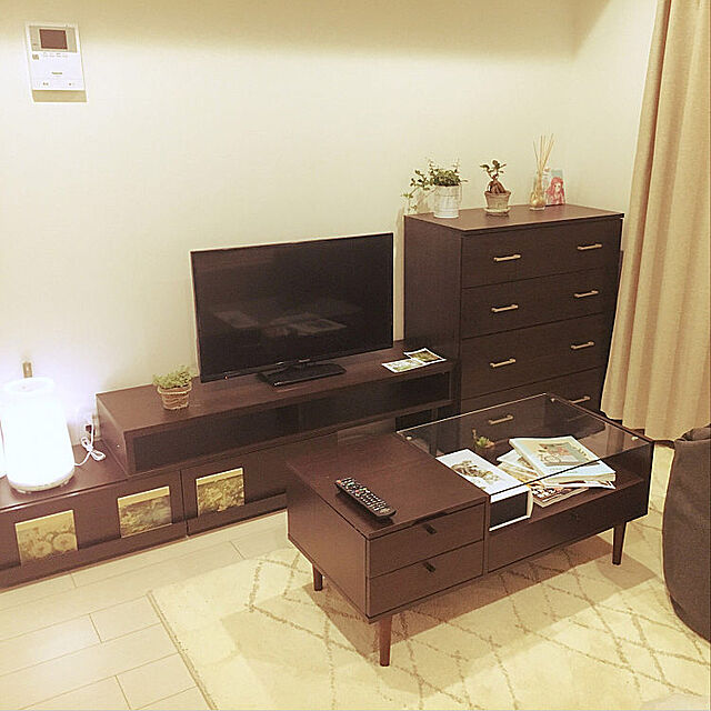 Sayakaのニトリ-チェスト(クローネ9080 DBR) の家具・インテリア写真