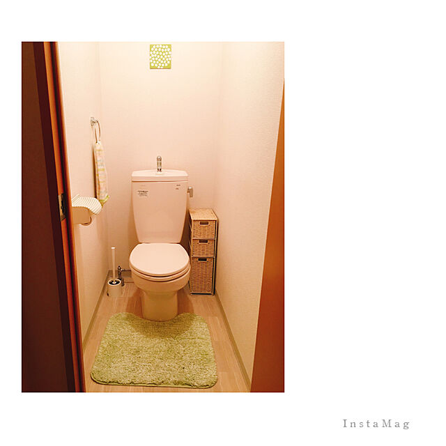 hitomi14のニトリ-ペーパーホルダーカバー(スタン MGR) の家具・インテリア写真