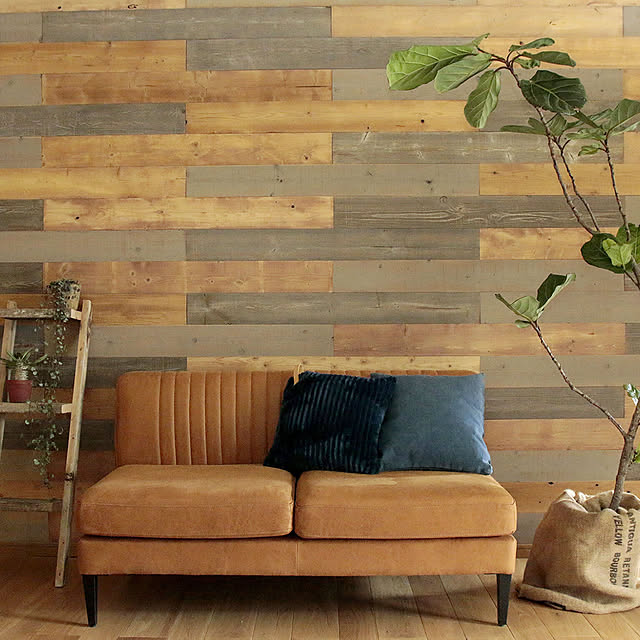 gardening_koboの住まいスタイル-SOLIDECO　壁に貼れる天然木パネル　20枚組（約3m2）の家具・インテリア写真
