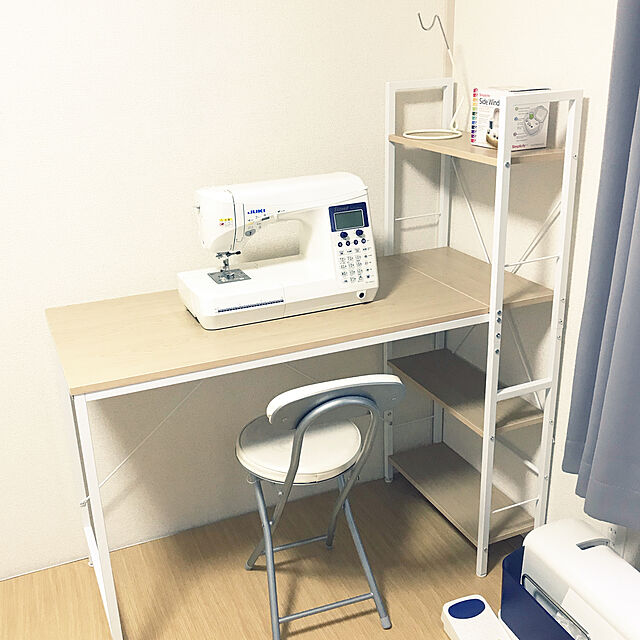 KAORIのアイリスオーヤマ-ラック付きPCデスク RTPCD-1200【プラザセレクト】の家具・インテリア写真