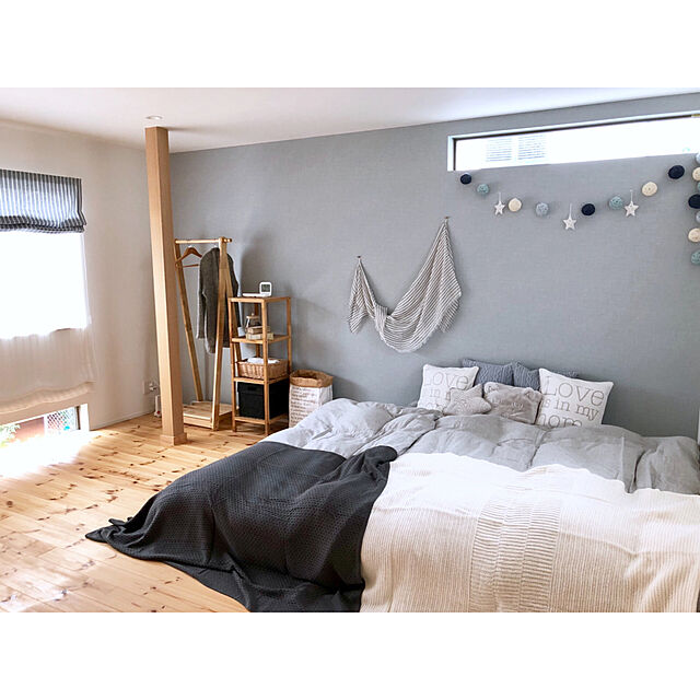 kazumi_innbのニトリ-クッションカバー(SEAジェノア16) の家具・インテリア写真