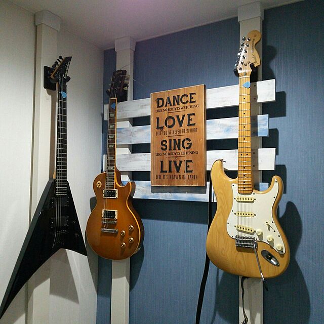 Hiroshiの-KYORITSU GH-01 [ギターハンガー] 【限定タイムセール】の家具・インテリア写真