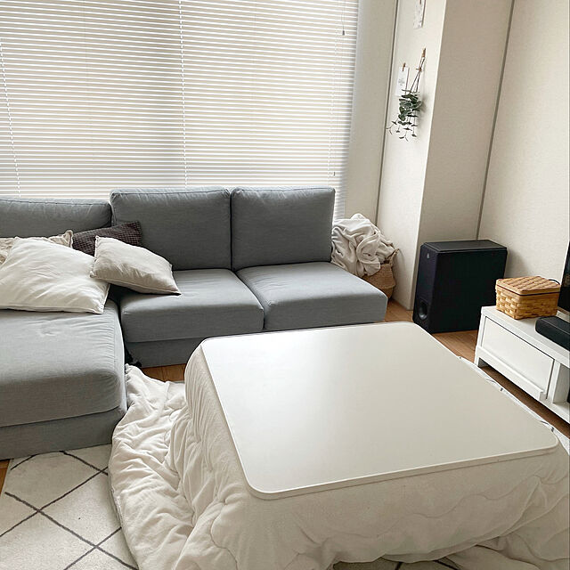 monnaのニトリ-リバーシブルこたつ(ジュリバC 70 WH) の家具・インテリア写真
