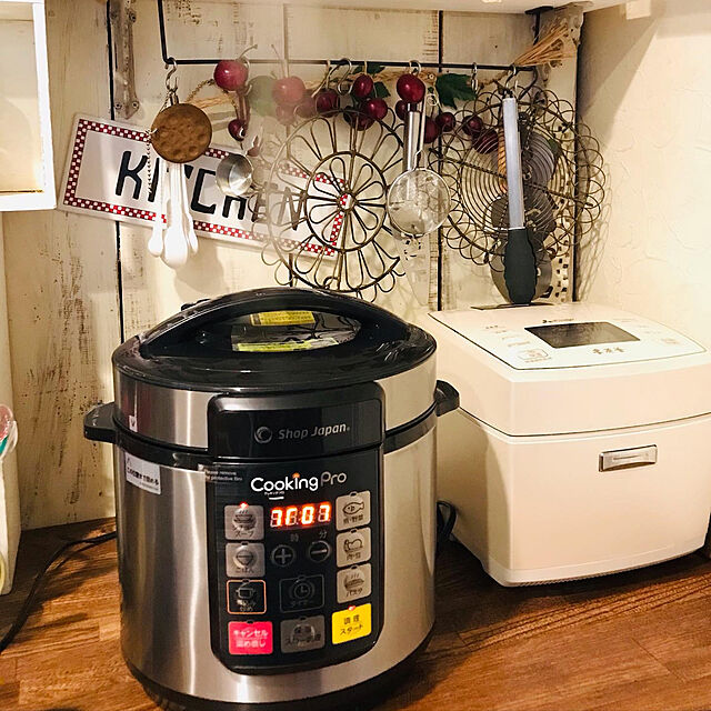 bu-bu-chanのオークローンマーケティング-電気圧力鍋プレッシャーキングプロ タイマー機能付き 炊飯器 炊飯ジャー 無水調理の家具・インテリア写真