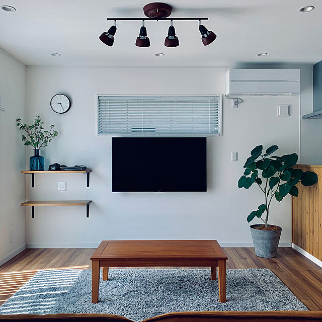 seriの東谷-アルンダ センターテーブル W110×D55×H38 ライトブラウンの家具・インテリア写真