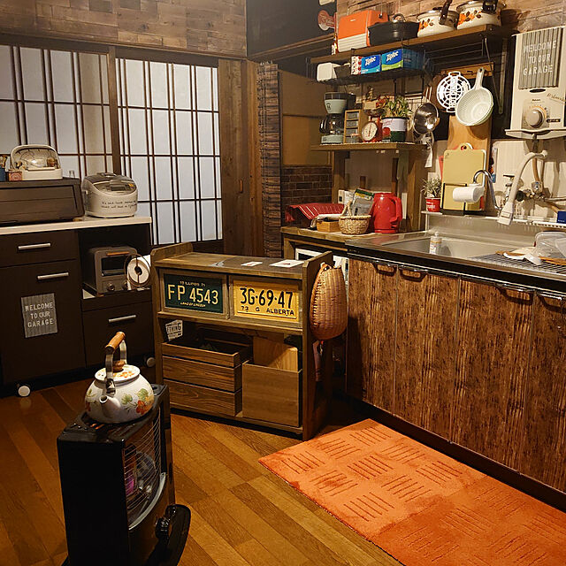 fukuのオカ-ピタプラス キッチンマット 約60cm×60cmの家具・インテリア写真