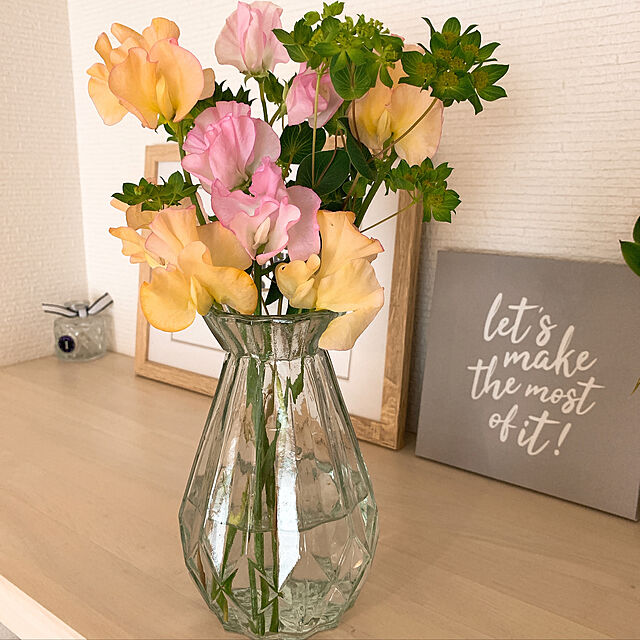 mumamaのCHURACY-CHURACY 花瓶 おしゃれ ガラス ミニ フラワーベース 小さい 可愛い 花びん かびん 花器の家具・インテリア写真