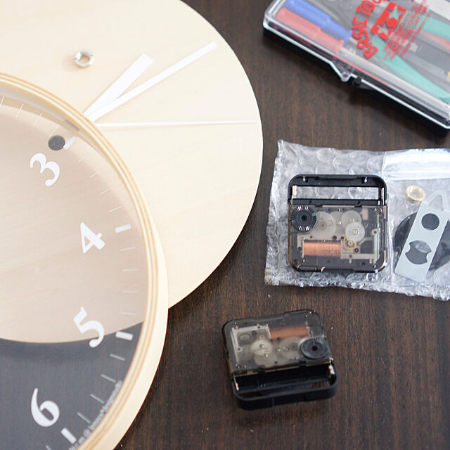 Rayuの-時計 部品 パーツ　SKP(エスケーピー)　掛け時計スイープムーブメント　12ミリ・金具付きの家具・インテリア写真
