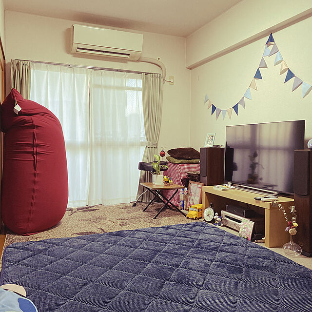 maryunanamamaのイケヒコ・コーポレーション-イケヒコ ラグ カーペット 長方形 大判ドーク 敷 ブラウン 約220×260cm ふっくら #5996939の家具・インテリア写真