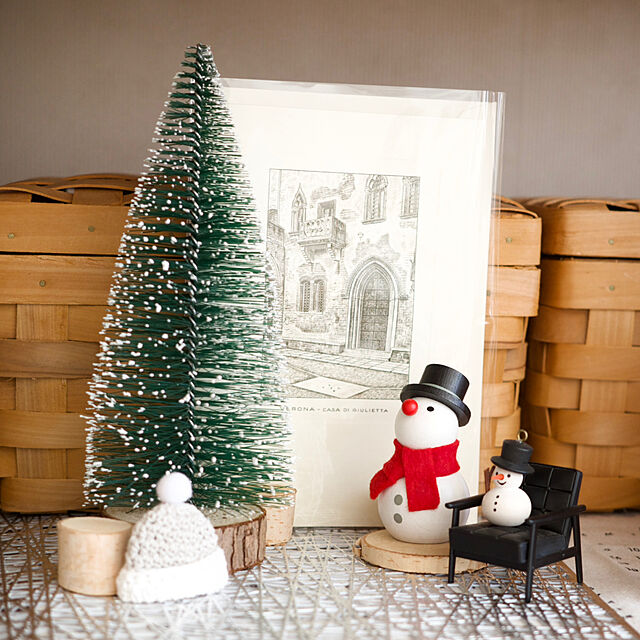 6aa1e_lifeの-【クリスマス雑貨・飾り】ハラチキ Hracky / 手のひら人形・スノーマン（HRA-PD52）【クリスマス 木製 人形 輸入雑貨 北欧 デザイン おしゃれ かわいい】の家具・インテリア写真