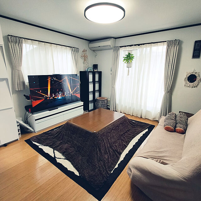 JKの-イケヒコ ノート 薄掛こたつ布団 長方形 190×240cm ブラウン NOT190240の家具・インテリア写真