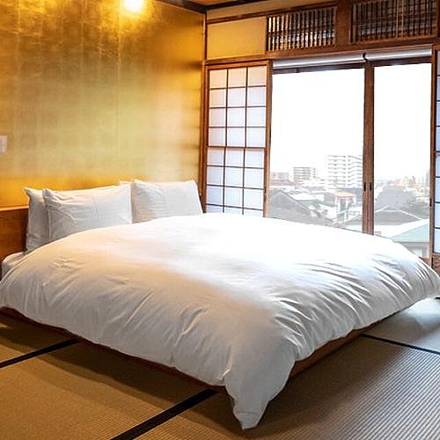 Hotel-Bedのホテル備品販売-［デュベ］高級ホテル寝具デュベ【Q1】（羽毛布団兼ベッドカバー）ワイドダブル 送料無料 安心の日本製デュベの家具・インテリア写真