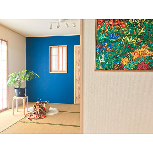 yukiyuki-88のアサヒペン-アサヒペン NEWインテリアカラー屋内壁 ヨーロピアンブルー(1.6L)【アサヒペン】の家具・インテリア写真