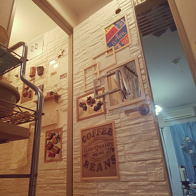 osamuのニトリ-卓上ミラー(TS-1720-SI) の家具・インテリア写真