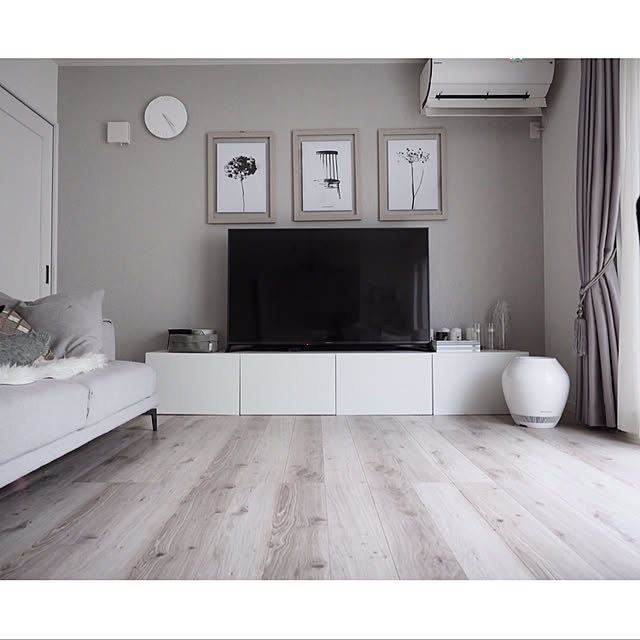 Ayumiのイケア-IKEA イケア テレビボード BESTA テレビ台 ホワイト 通販 902.945.26の家具・インテリア写真