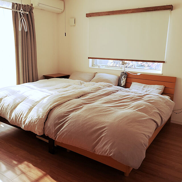 yuzuhouseのミックスコンセプト㈱-枕カバー 麻 100% リネン 日本製 43×63cm枕用 ベージュ 無地 北欧 ホテル ピローケース ピロケース フレンチリネン おしゃれ 洗える スリープテイラー リーノの家具・インテリア写真