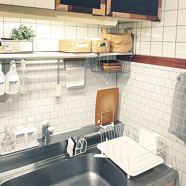 hikkiの-リベラリスタ ディッシュドレイナー ホワイト(1コ入)【リベラリスタ】の家具・インテリア写真
