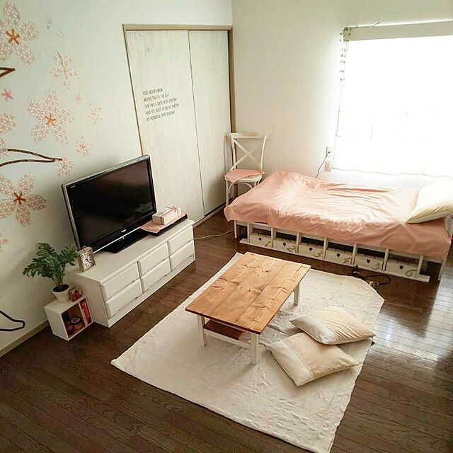 Ryoのカモ井加工紙-カモイ／カモ井 mt CASA FLEECE 円と花 230mm×10mの家具・インテリア写真