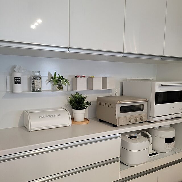 maruのニトリ-ブレッドケース　ホワイト (DSU-BC WH)  【玄関先迄納品】の家具・インテリア写真