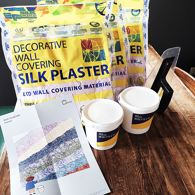 kotasukyのヤマチコーポレーション-SILK PLASTER シルクプラスター アートデザイン （M）セット (299／シェルピンク)の家具・インテリア写真