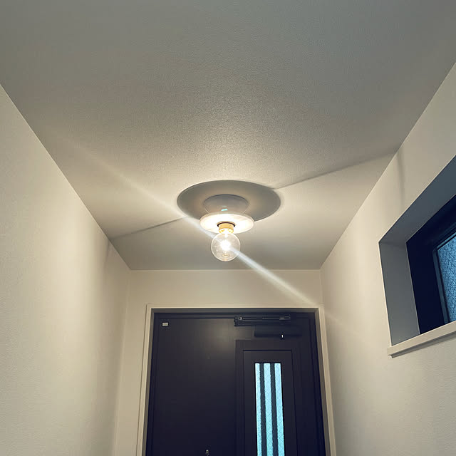 springforestfilmの-HERMOSA ハモサ PICCOLA CEILING LAMP ピッコラシーリングランプ CE-002 ～4.5畳 シーリングライト 玄関照明 玄関ライト トイレ 階段 洗面所の家具・インテリア写真