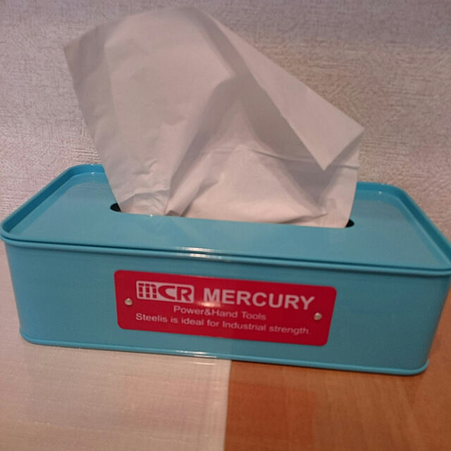 hideのMERCURY-MERCURY TissueCase ブルー C117BLの家具・インテリア写真