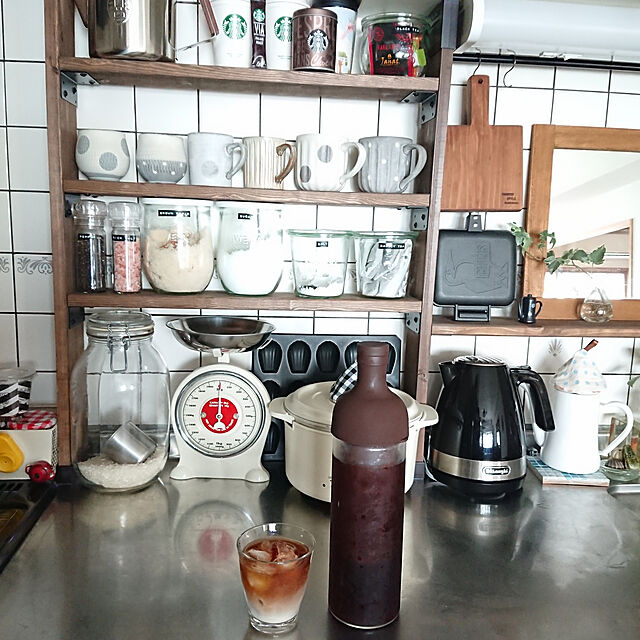 sakusakuの-Filter-in bottle ハリオ フィルターインコーヒーボトル　ショコラブラウン 650ml（5杯専用）FIC-70-CBRの家具・インテリア写真